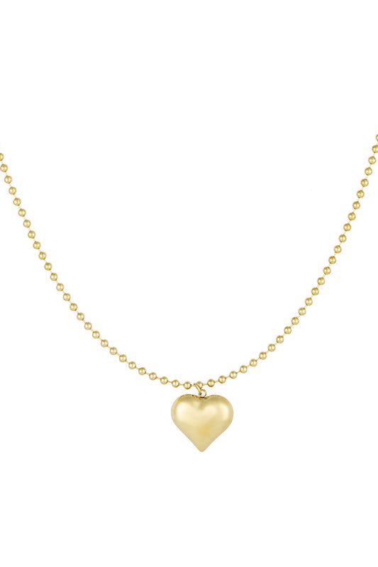 Much Love Necklace Gold Color