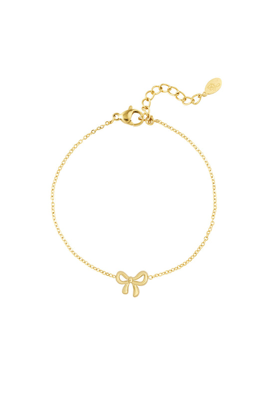 bracelet bow life Gold Color