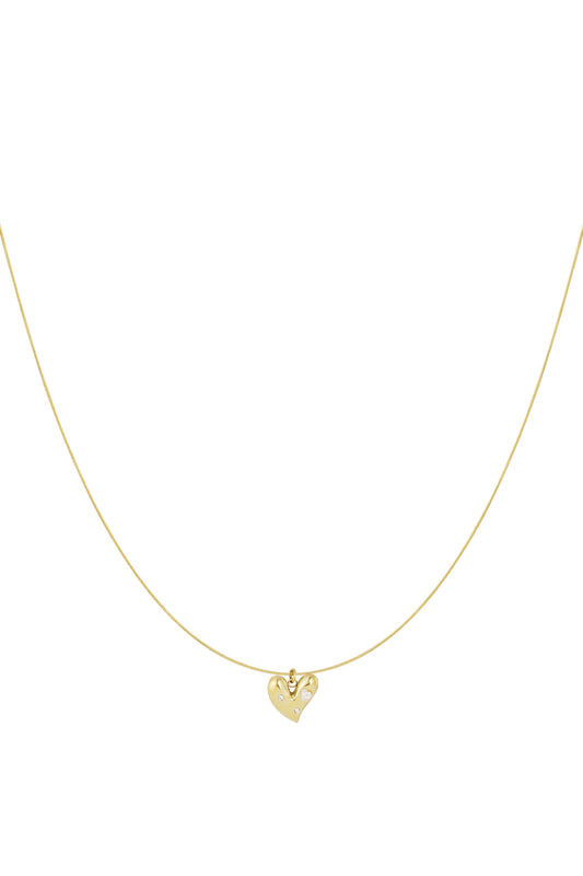 Lucky Charm Necklace Gold Color