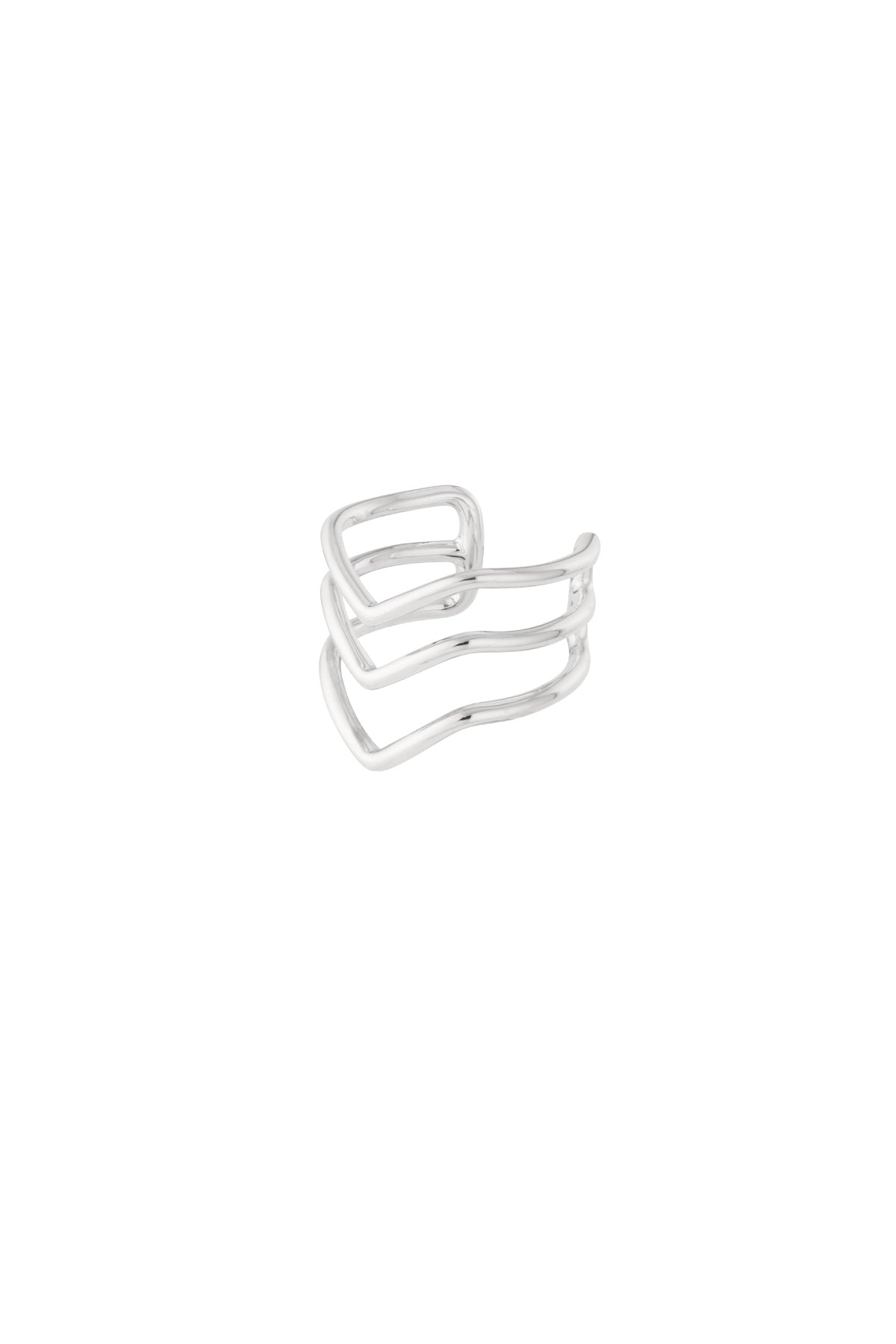 Copper Ear Cuffs Geometric Daily Daily Silver Color