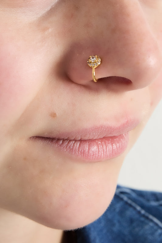 Nose & ear cuff sparkly