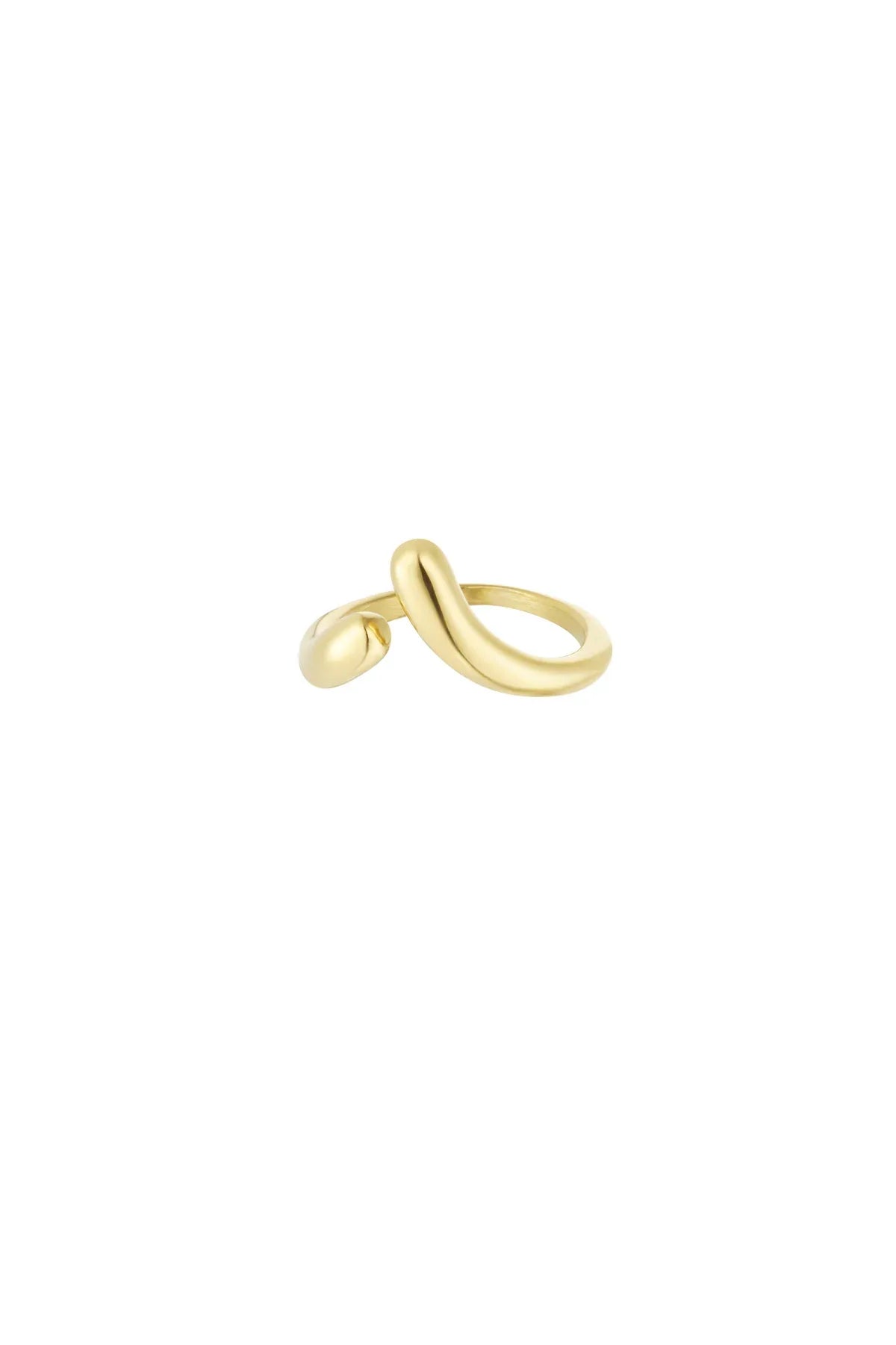 ring simplicity rules Gold Color One Size