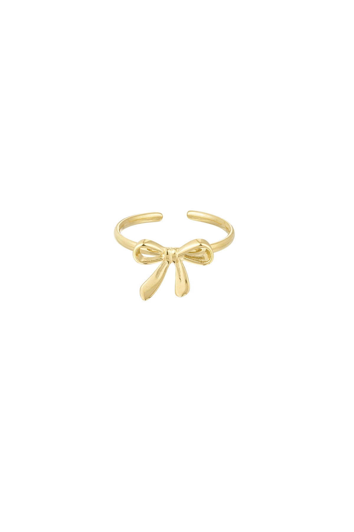 ring bows dream Gold Color One Size