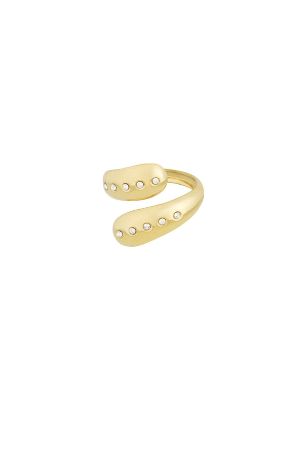 soft glow ring Gold Color One Size