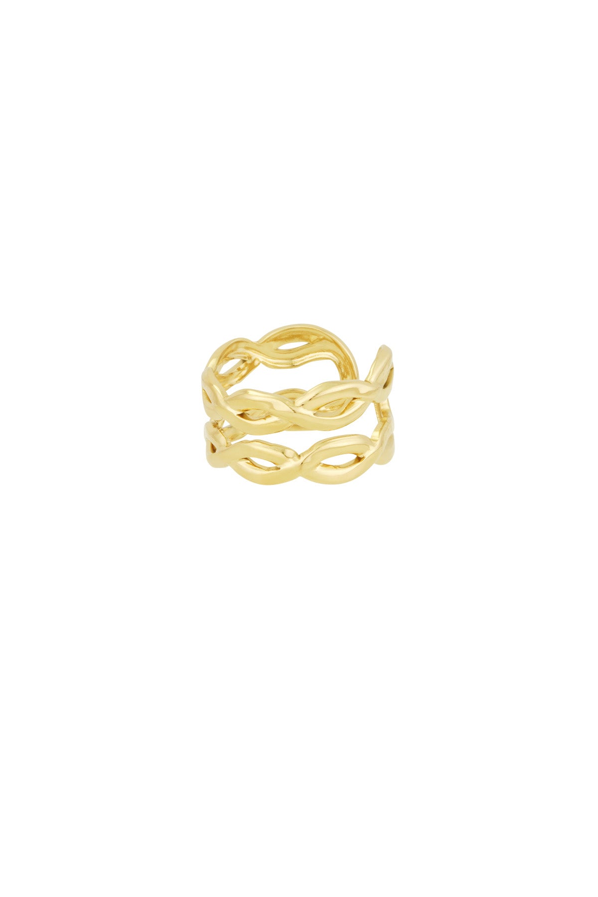 Swirl Stack Ring