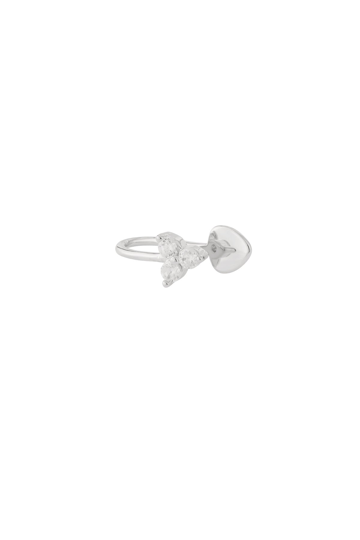 nose cuff and ear cuff Silver Color