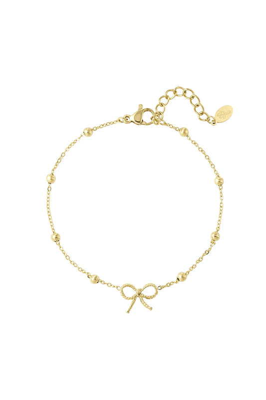 bracelet bow basic Gold Color