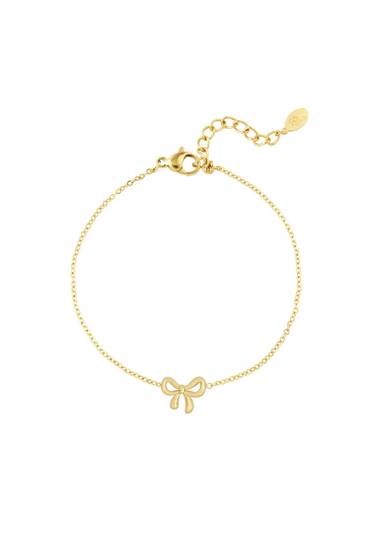 bracelet bow life Gold Color