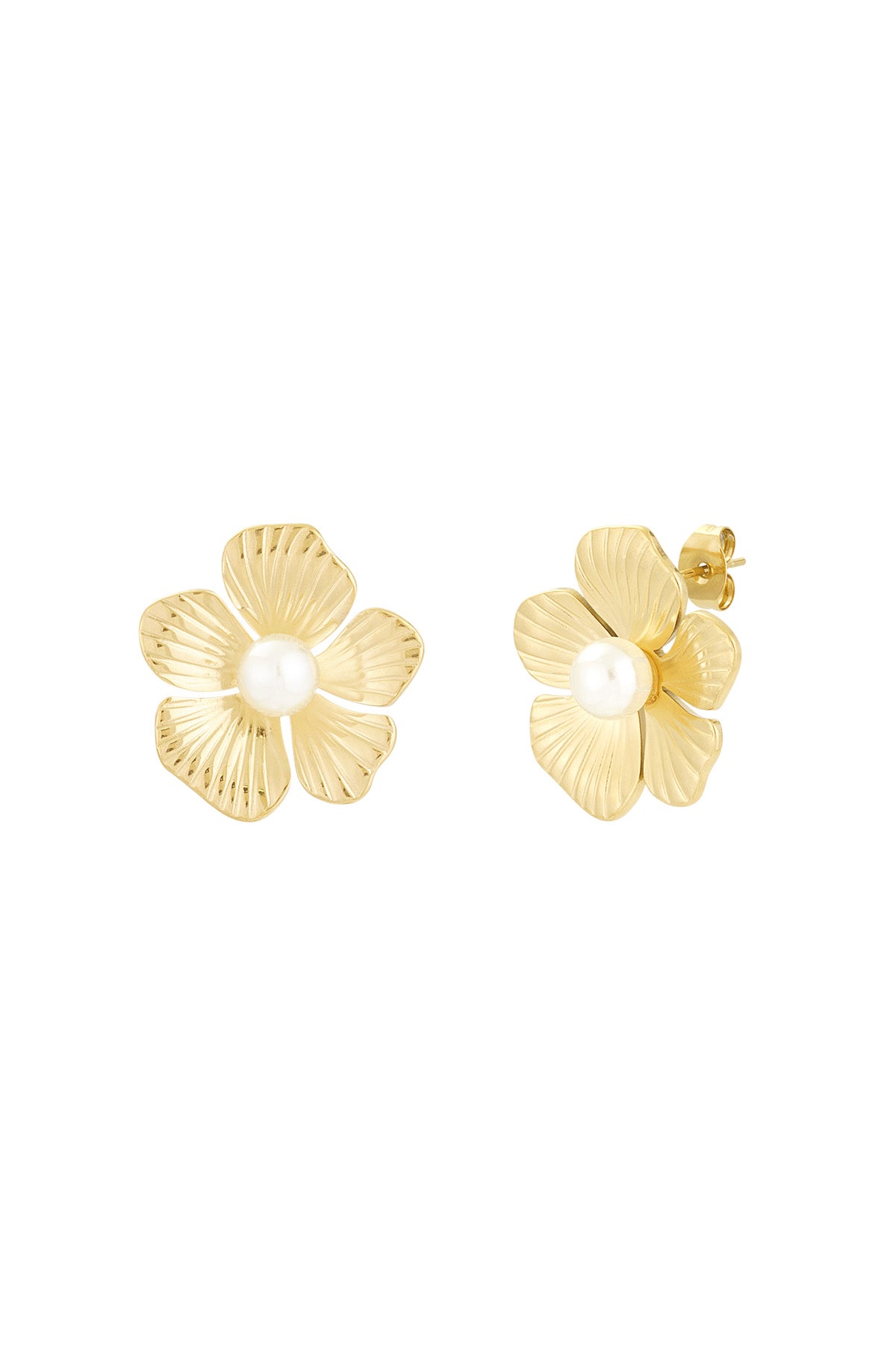 blooming beauty earrings Gold Color