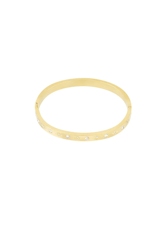 shine bright bracelet Gold Color