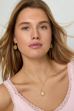 Tulip Blossom Stainless Steel Necklace