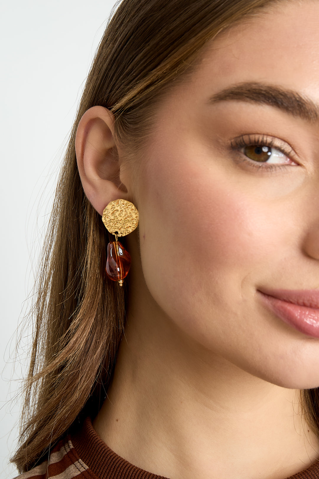 Stainless Steel Drop Earrings irregular shape Casual Daily Simple Series Women's jewelry