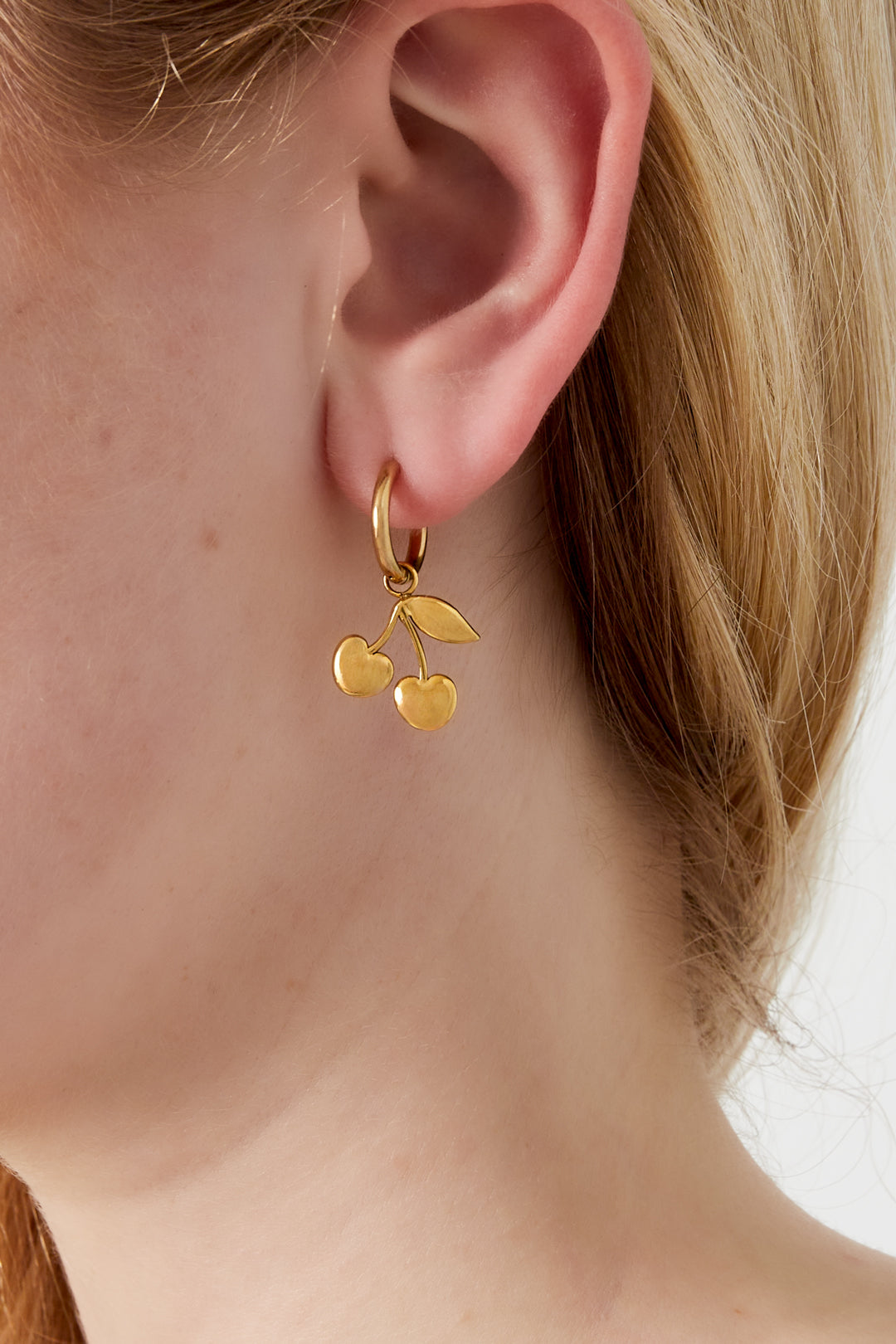 cherry earrings