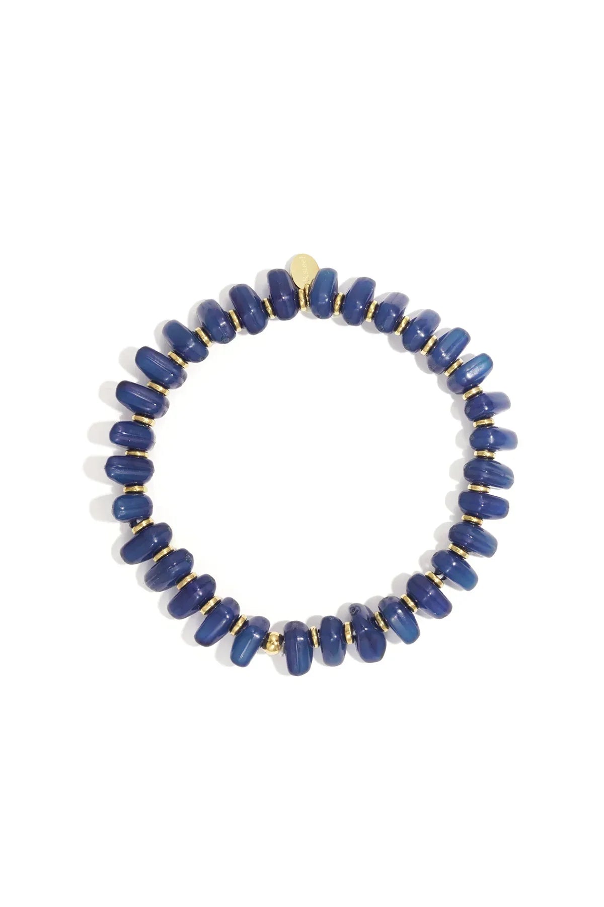 Acrylic Beaded Bracelets Beads Casual Daily Women's jewelry Navy Blue