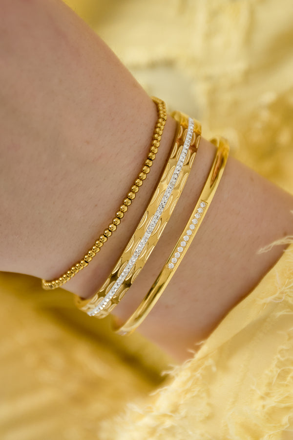 Stainless Steel Bangles Geometric Casual Daily