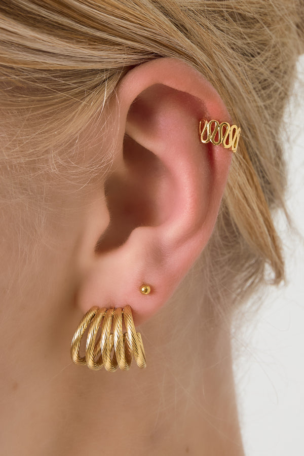Swirl Ear Cuff