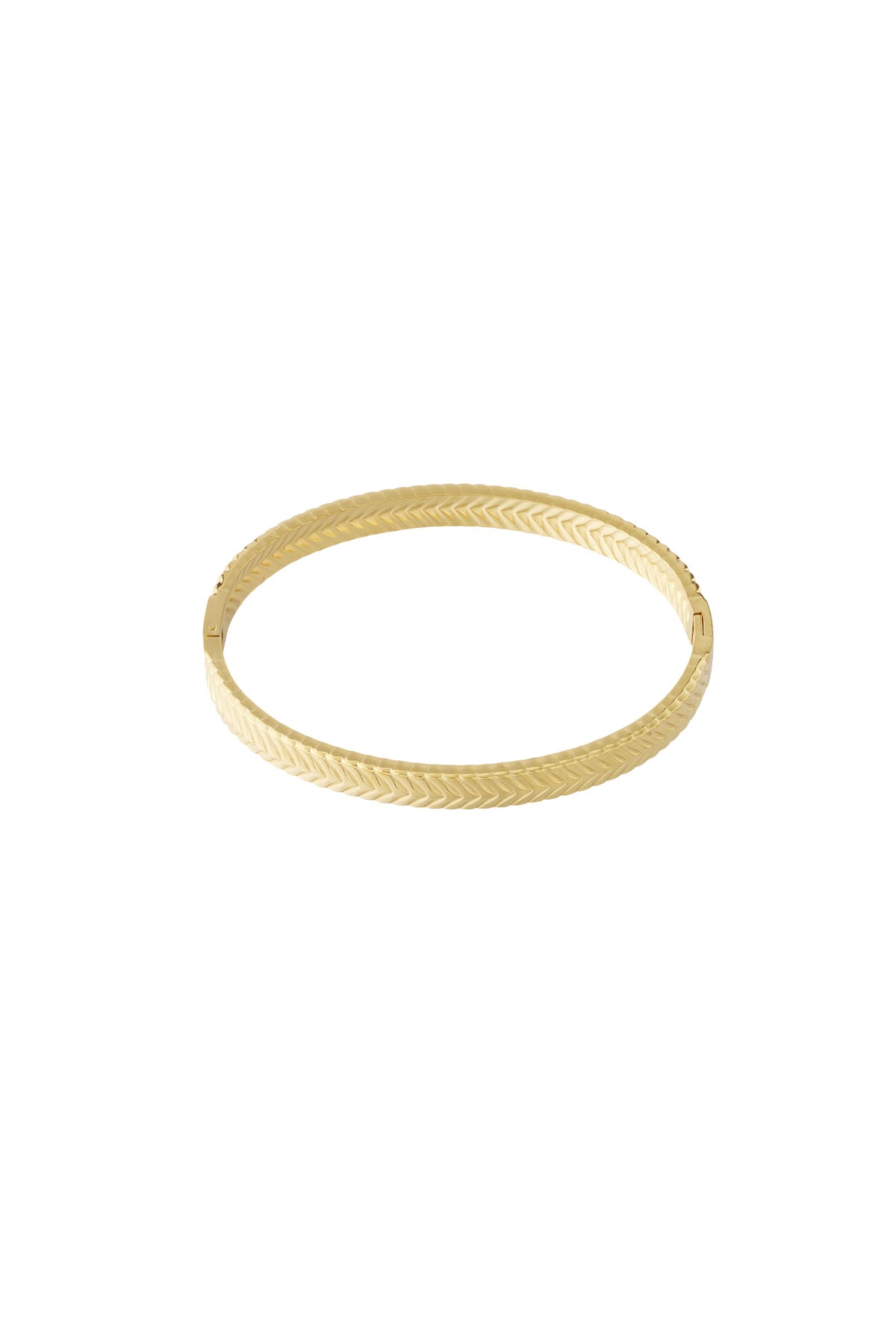 Braided bangle Gold Color