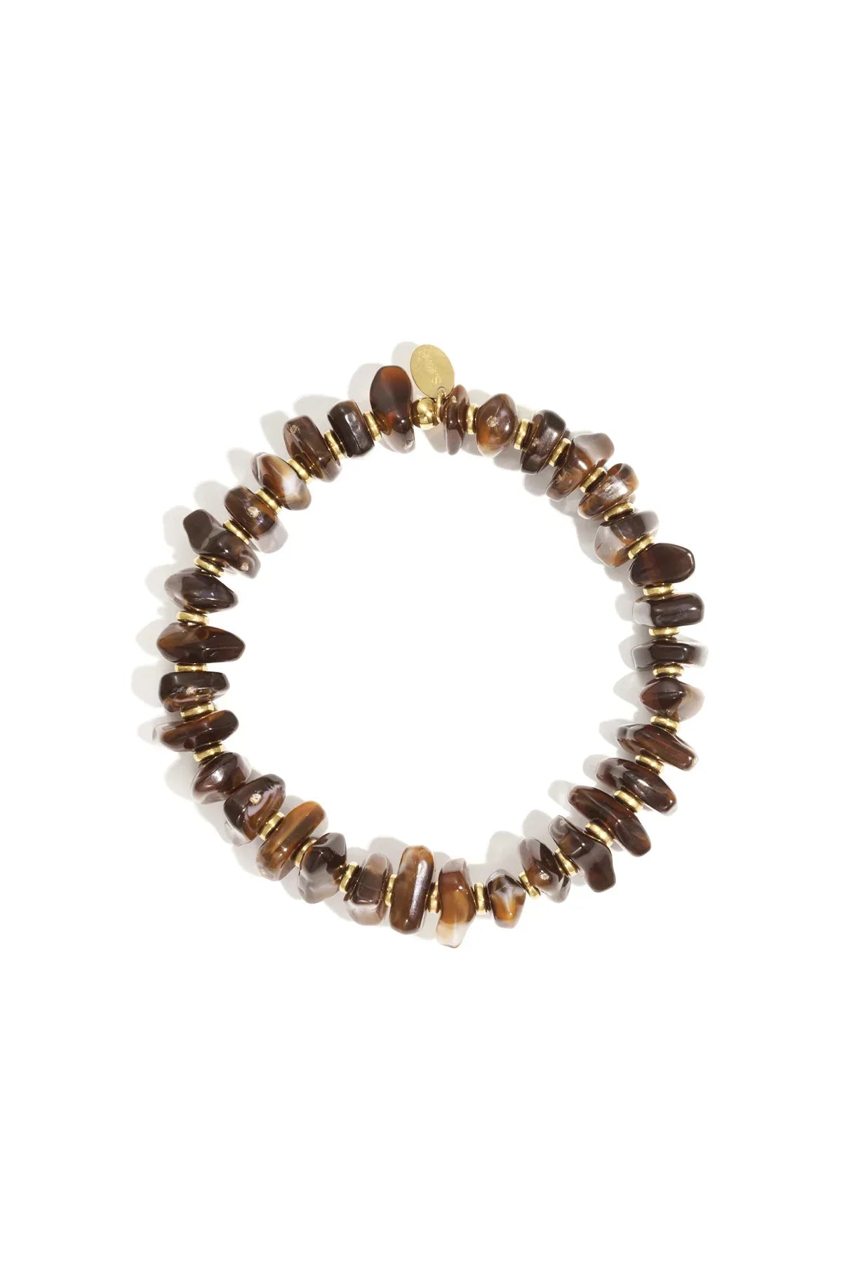 Acrylic Beaded Bracelets Beads Casual Daily Women's jewelry Dark Brown
