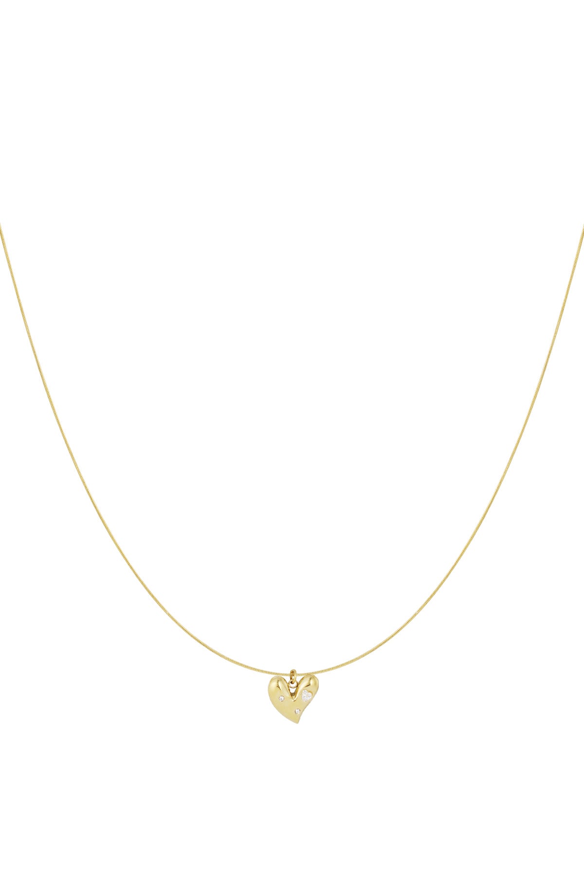 Lucky Charm Necklace Gold Color