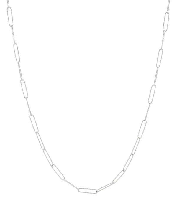 Everyday Chain Necklace Silver Color